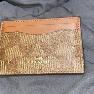 Coach card wallet